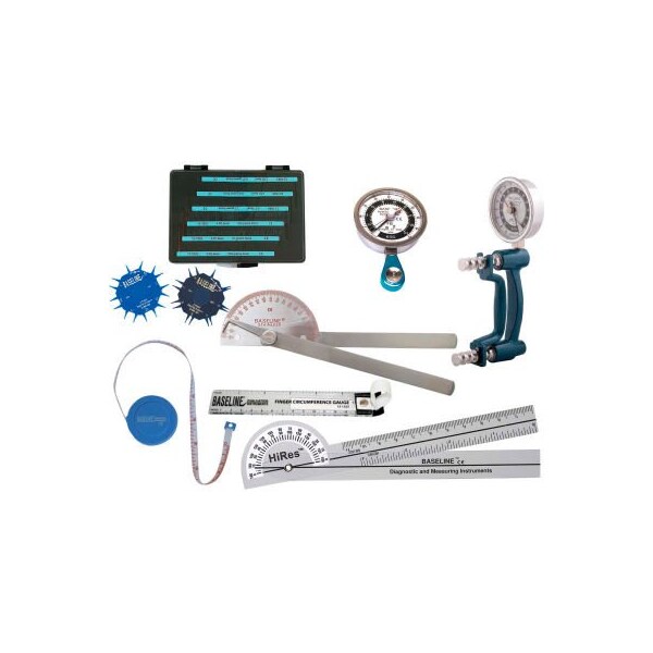 Baseline 8-Piece Standard Hand Evaluation Set, Blue